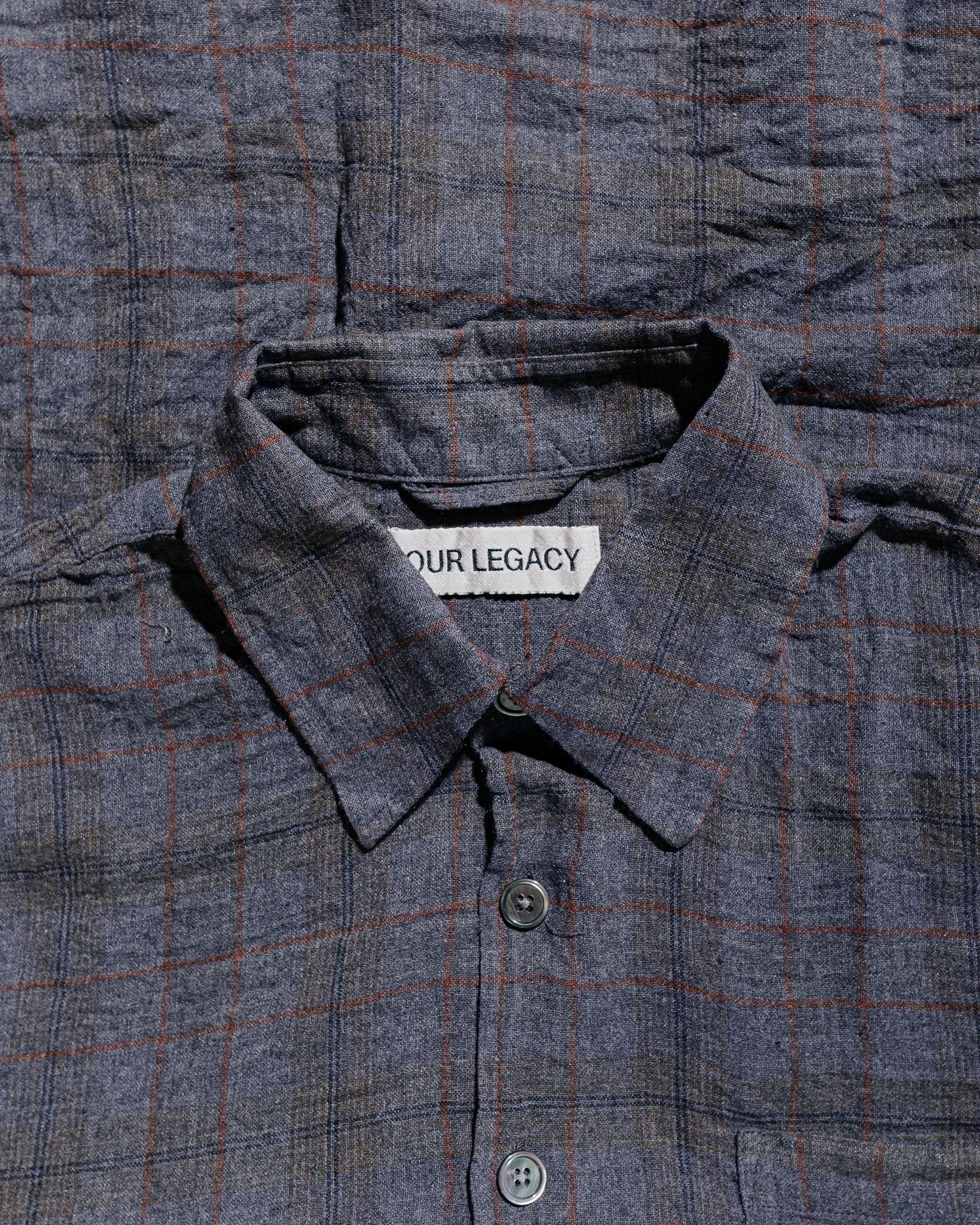 Above Shirt Bazaar Check Breeze Weave - 5