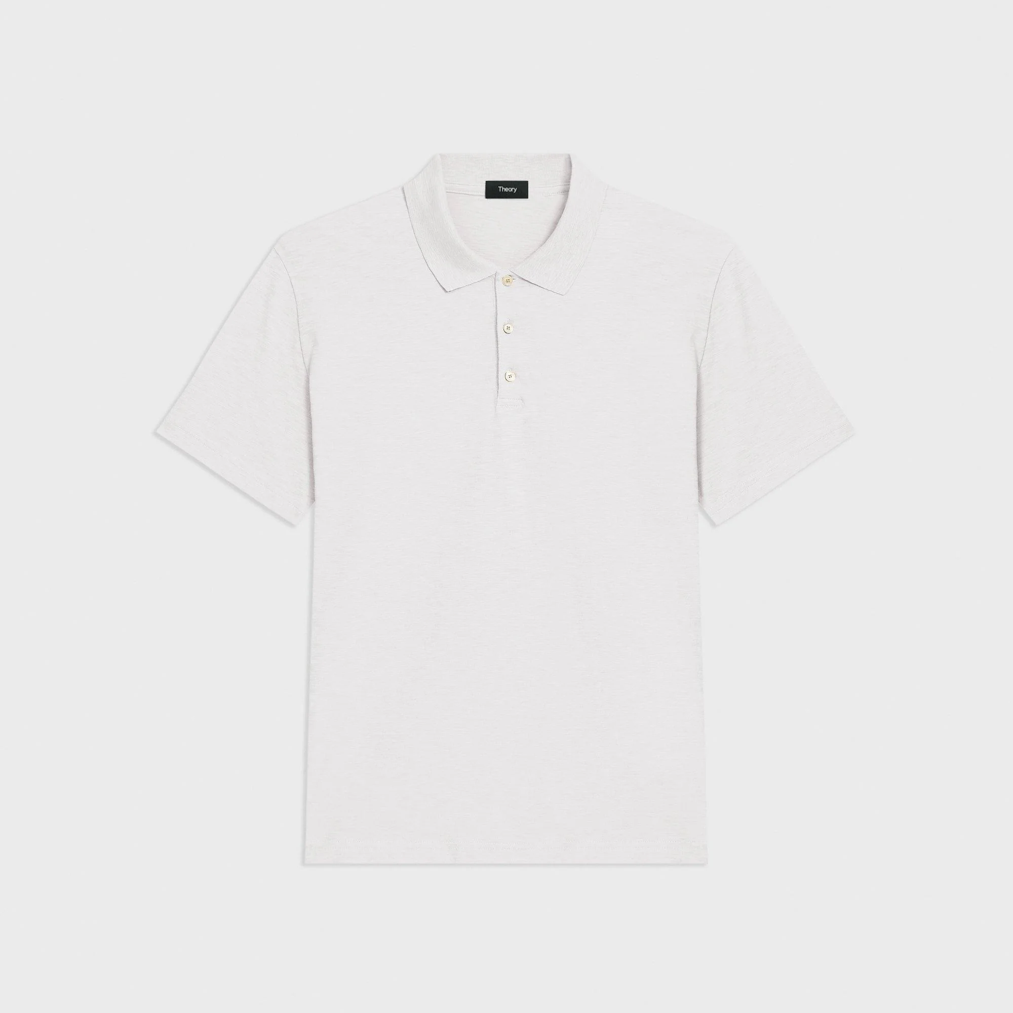 Bron Polo Shirt in Cosmos Slub Cotton - 1