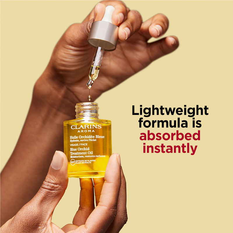 Blue Orchid Hydrating Face Treatment Oil for Dry Skin 5
