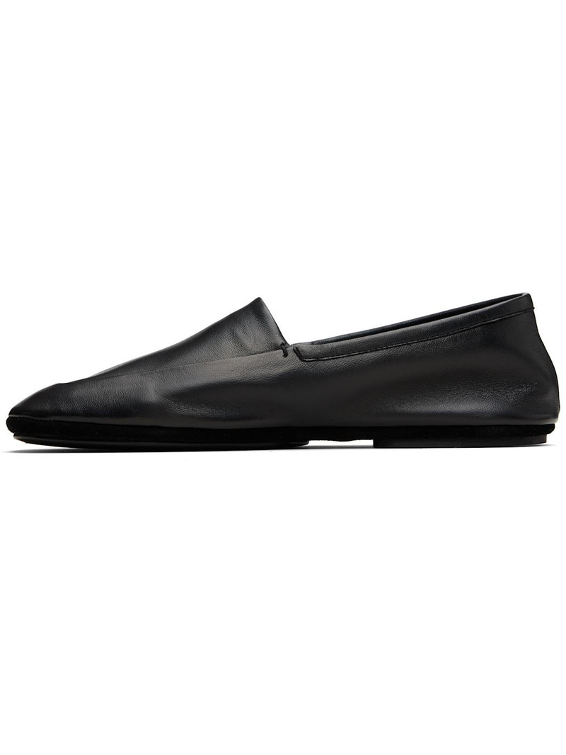 Lemaire Black Indoor Slipper Loafers outlook