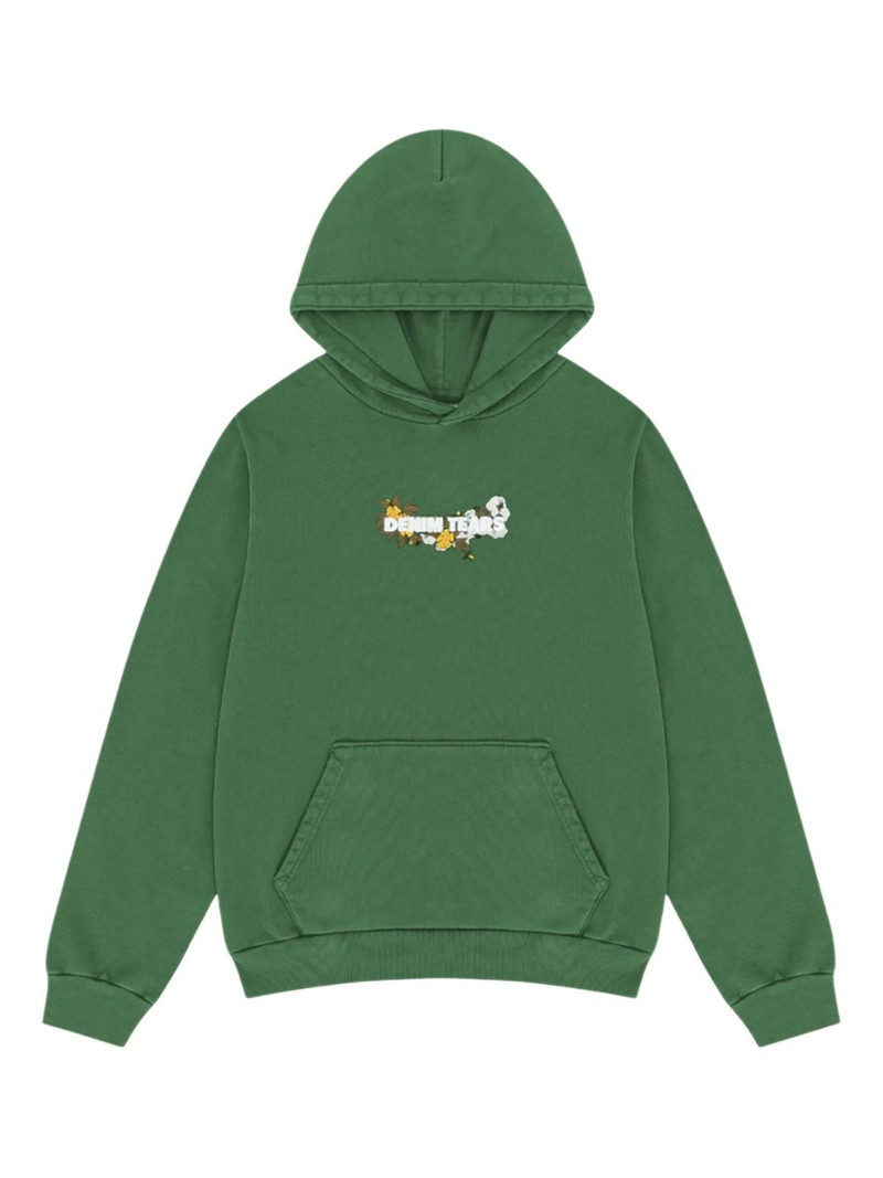 floral-print hoodie 1