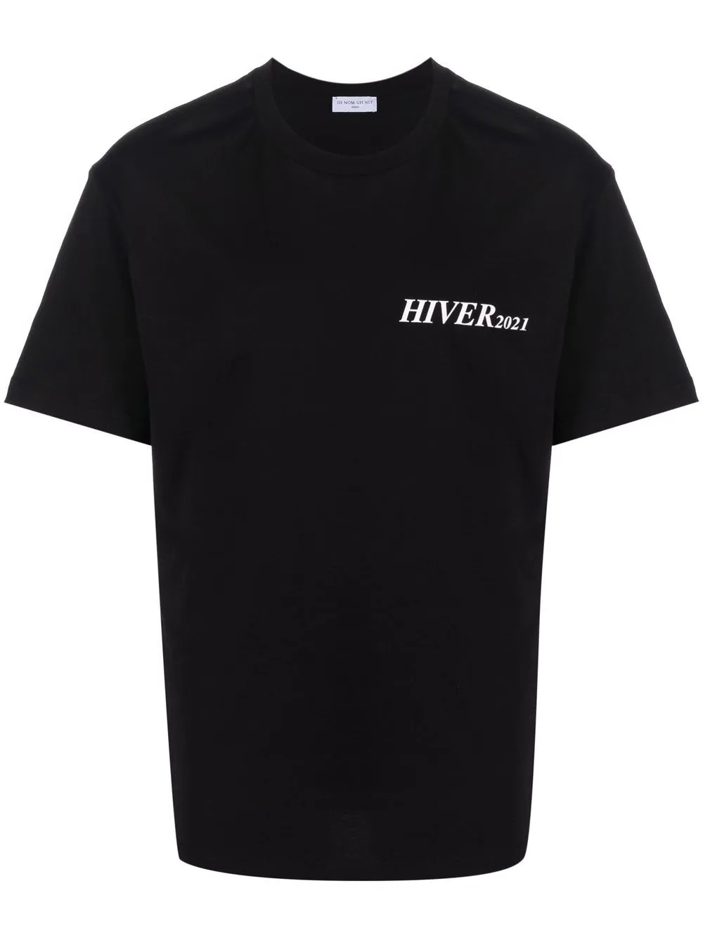 logo-print cotton T-shirt - 1