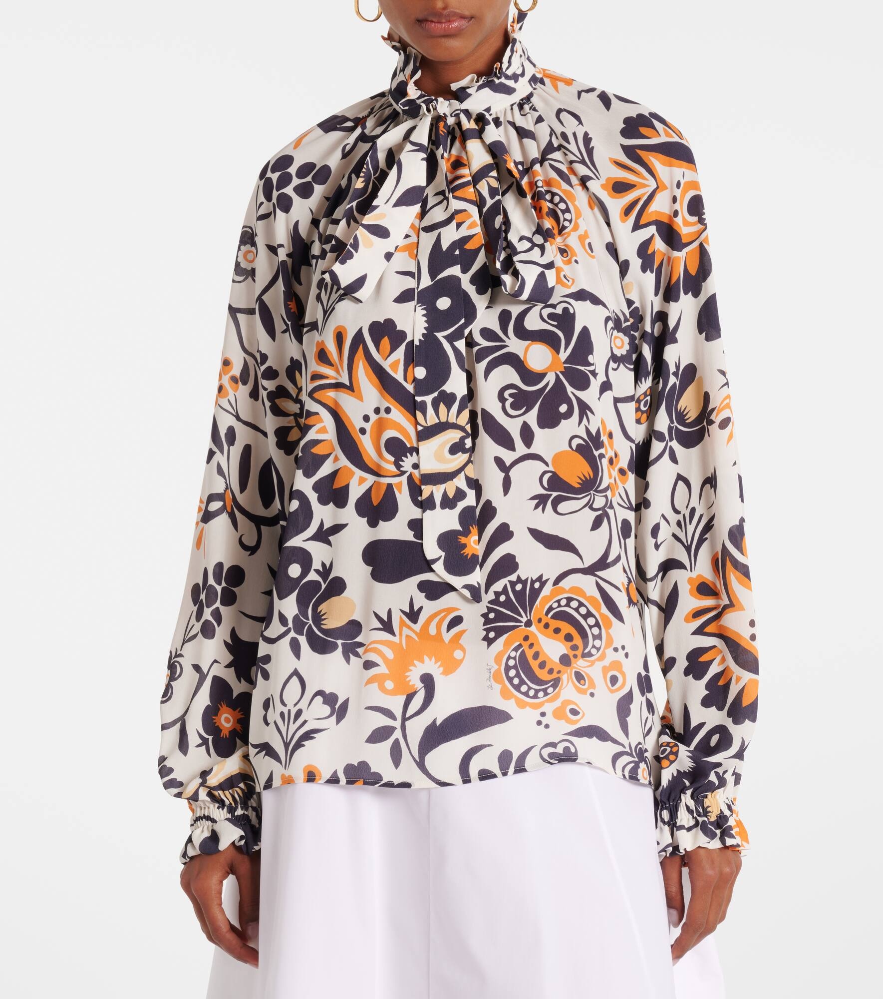 Cerere jacquard blouse - 6