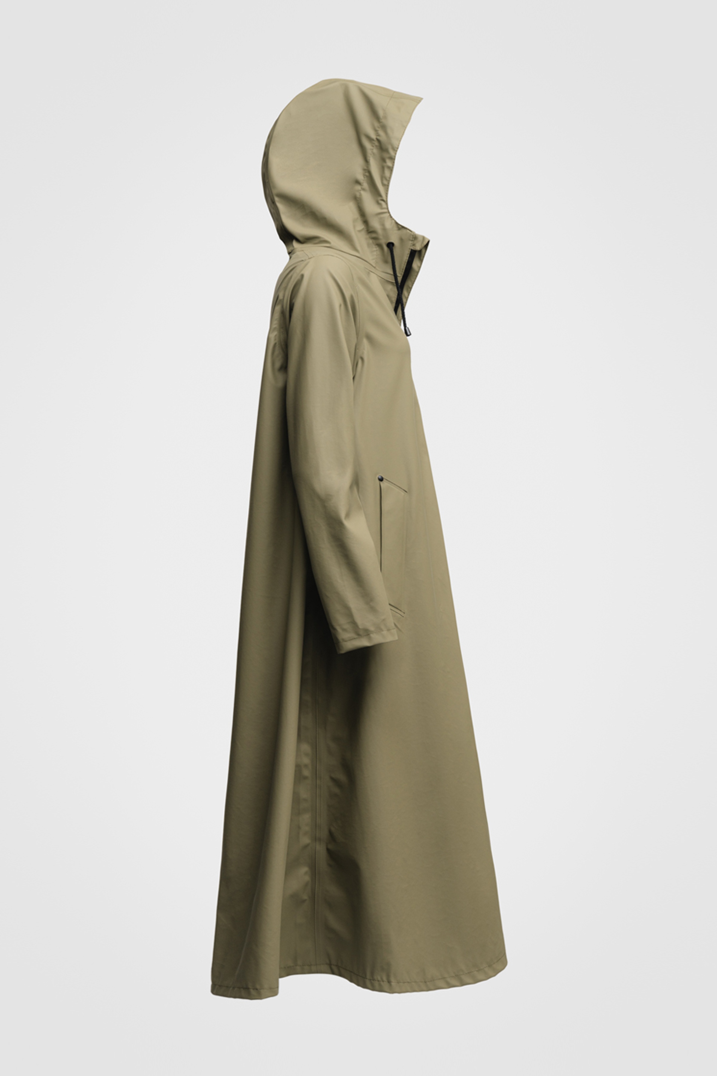 Mosebacke Long Lightweight Zip Aloe - 3