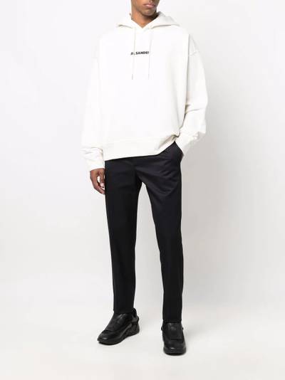 Jil Sander slim fit cotton trousers outlook