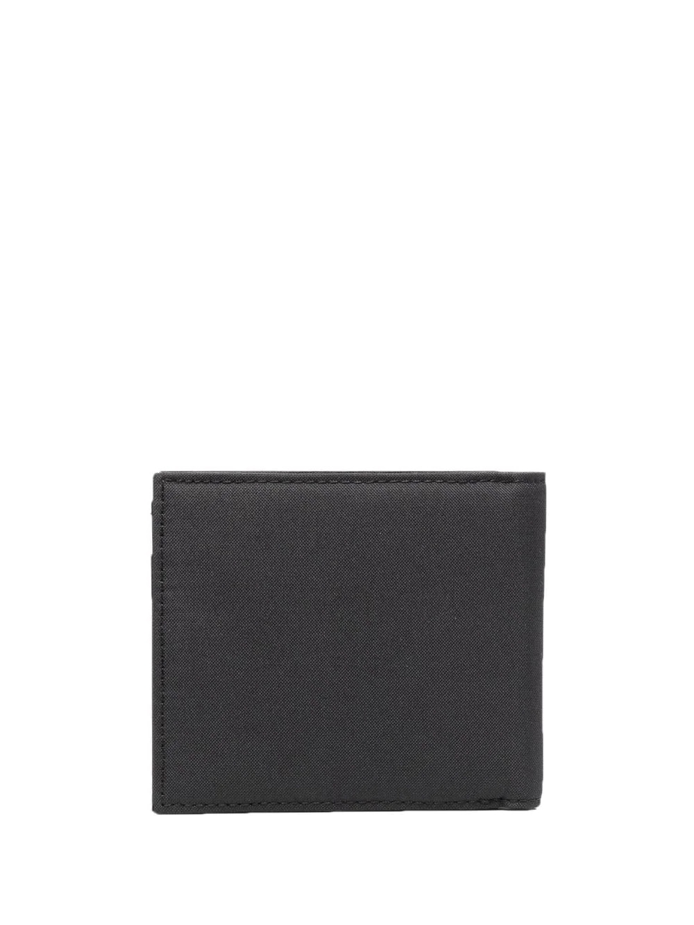 logo-patch bi-fold wallet - 2