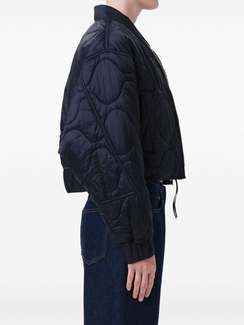 AGOLDE quilted bomber jacket outlook