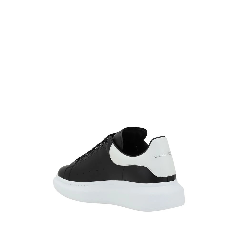 LEATHER SNEAKERS WITH PLATFORM SOLE - 3