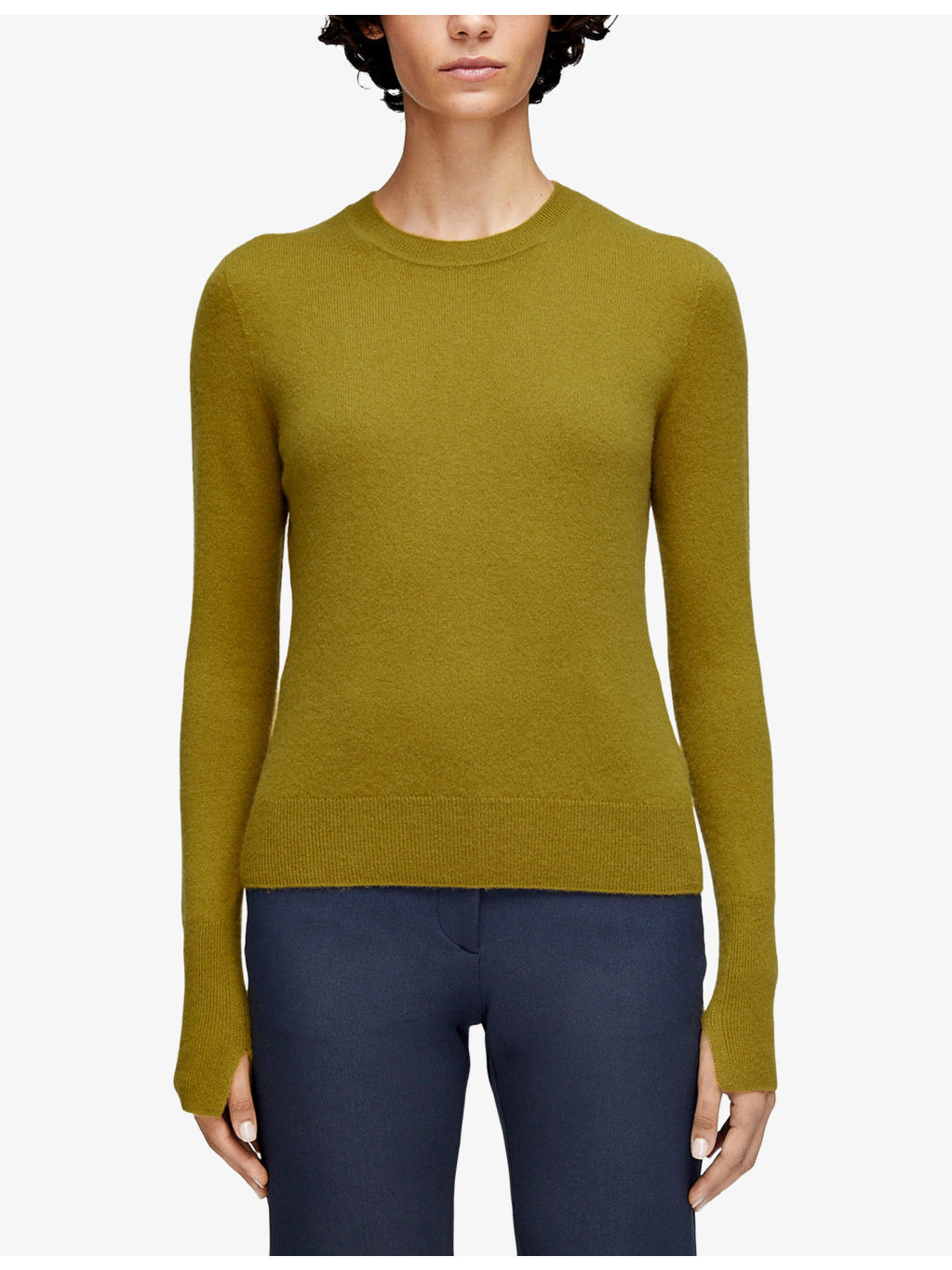 Light Pure Round-Neck Cashmere Jumper - 3
