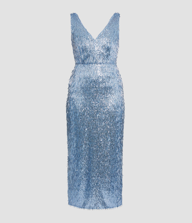 Erdem BUGLE SEQUIN MIDI DRESS outlook