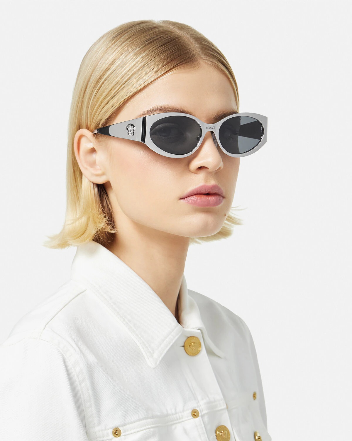 La Medusa Oval Sunglasses - 4