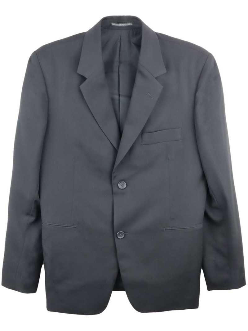 single-breasted wool blazer 1