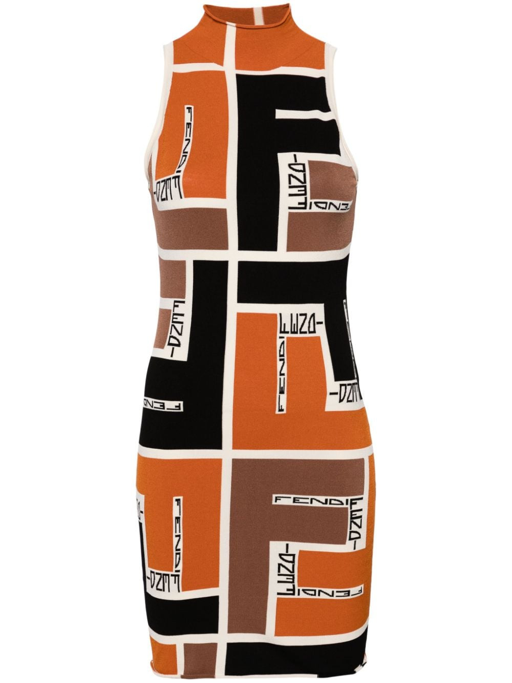 Fendi Women Printed Short Dress - 1