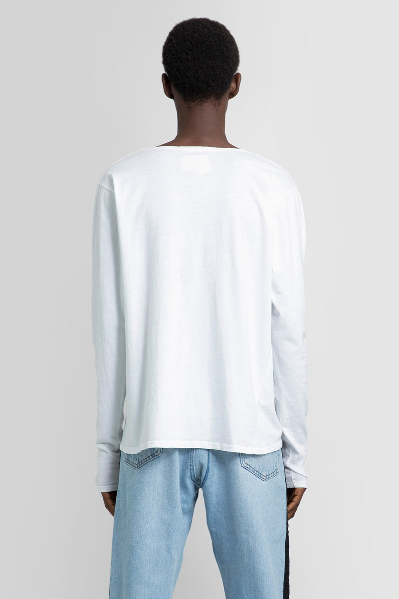 GREG LAUREN MAN WHITE T-SHIRTS 3