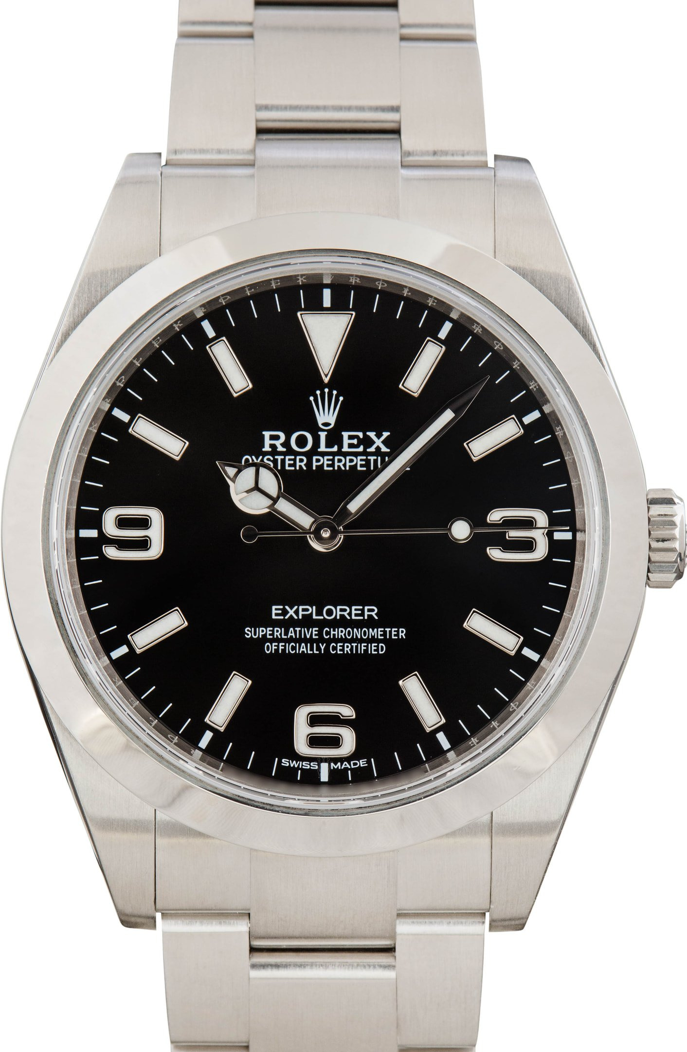 Pre-Owned Rolex Explorer Ref 214270 Stainless Steel - 1