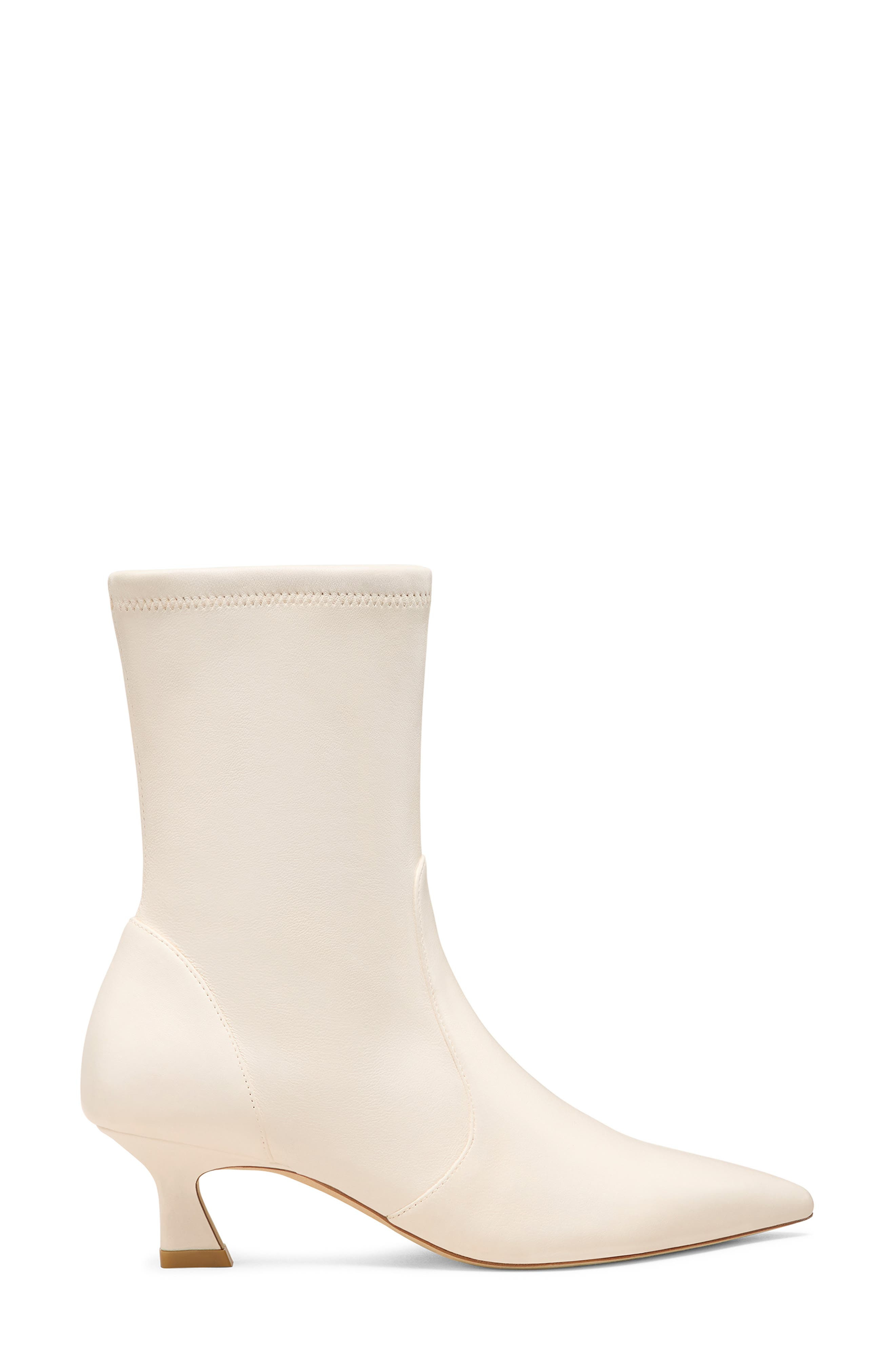 Stuart Weitzman Vinnie Bootie 50 in Cream. at Nordstrom - 2