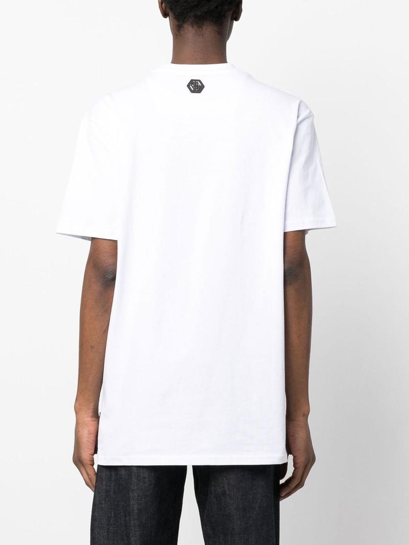 tattoo-print T-shirt 4