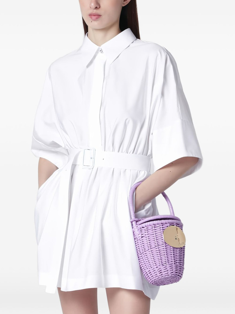 PATOU wicker bucket bag outlook