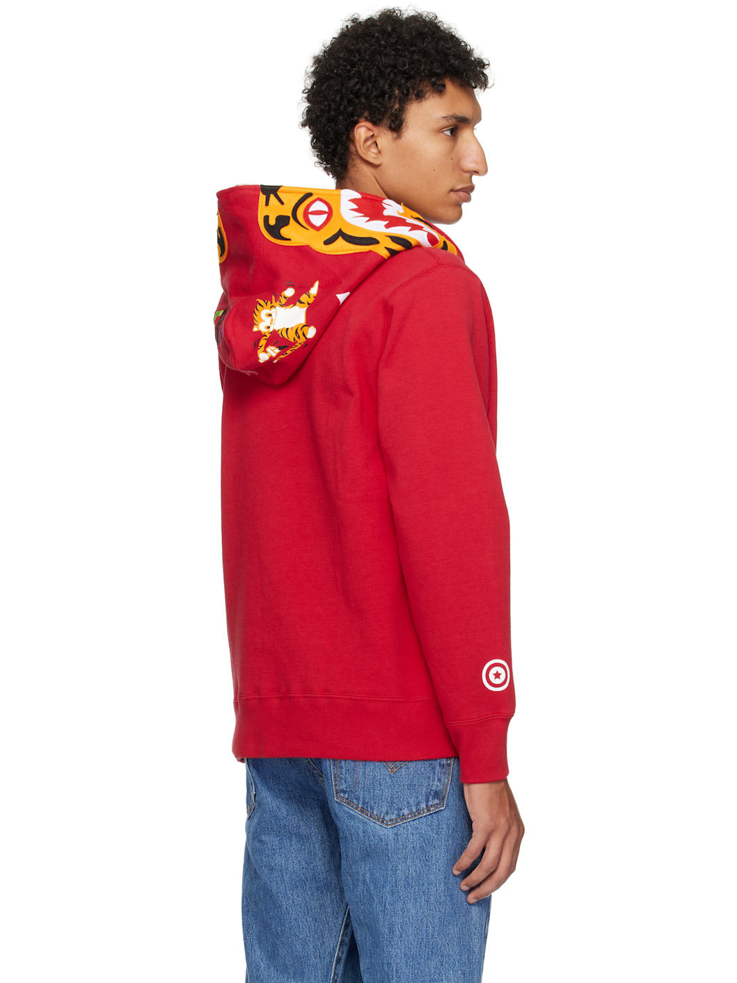 Red Tiger Full Zip Hoodie - 3