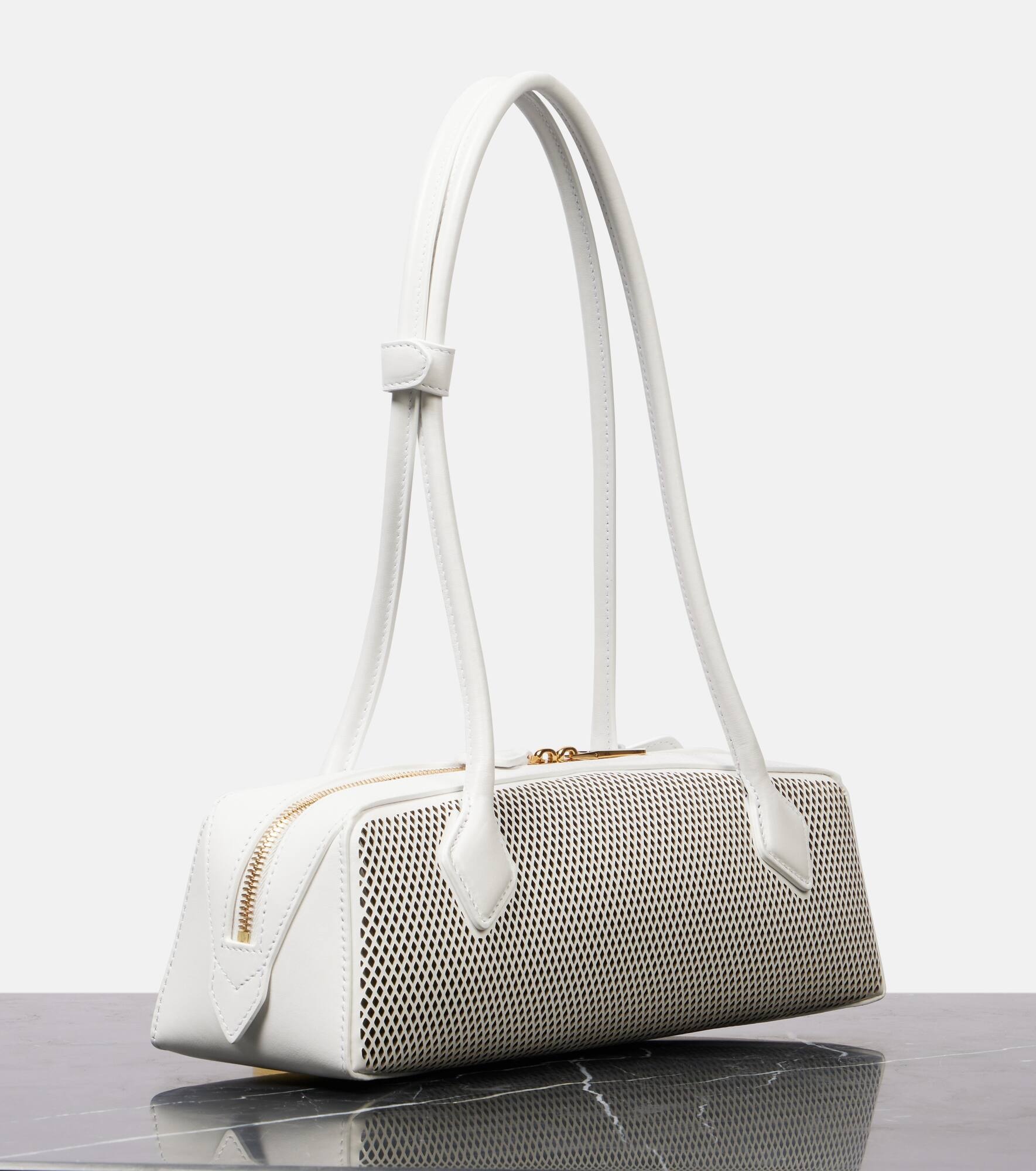 Le Teckel Medium leather shoulder bag - 4
