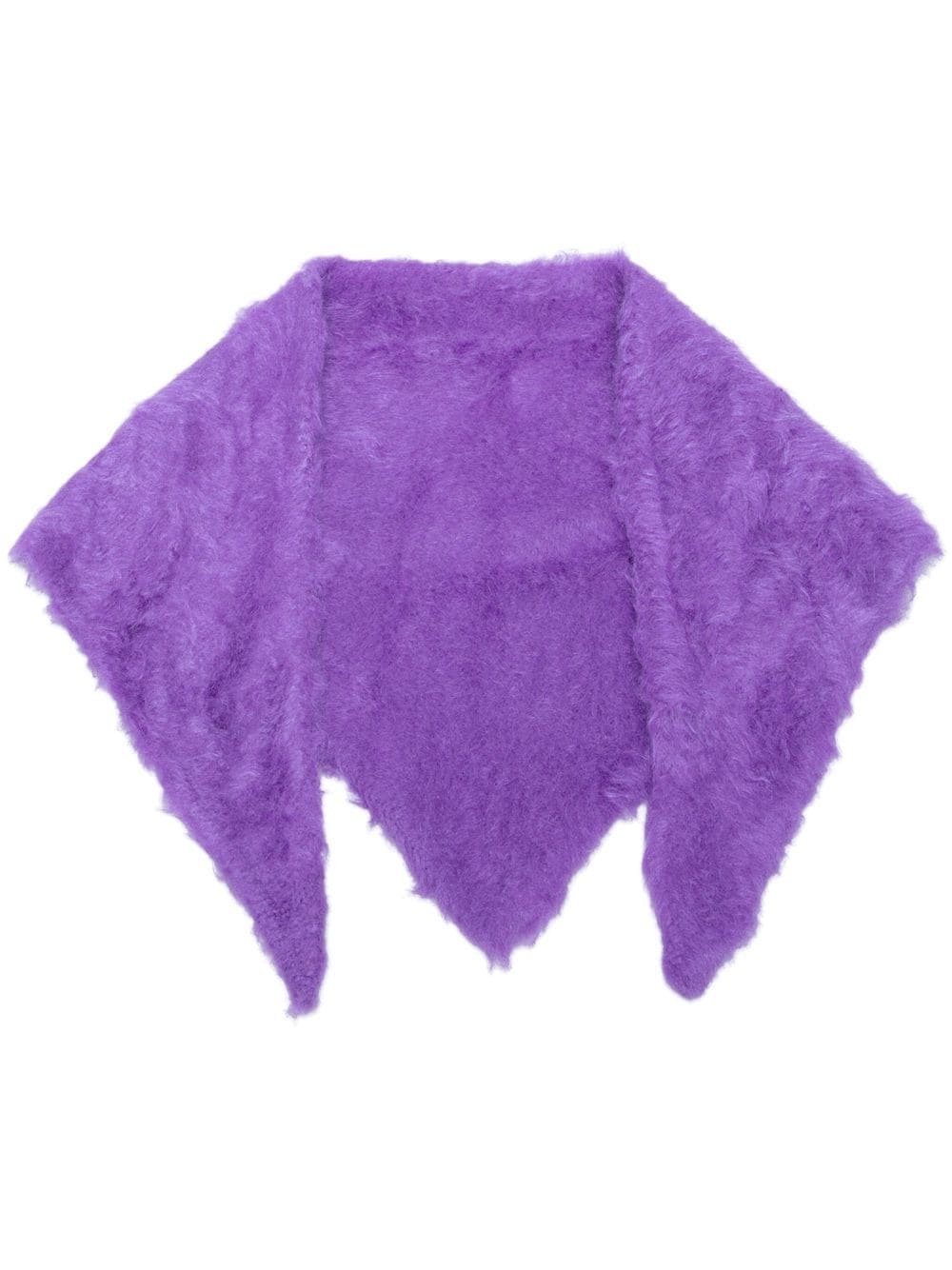 faux-fur foulard - 1