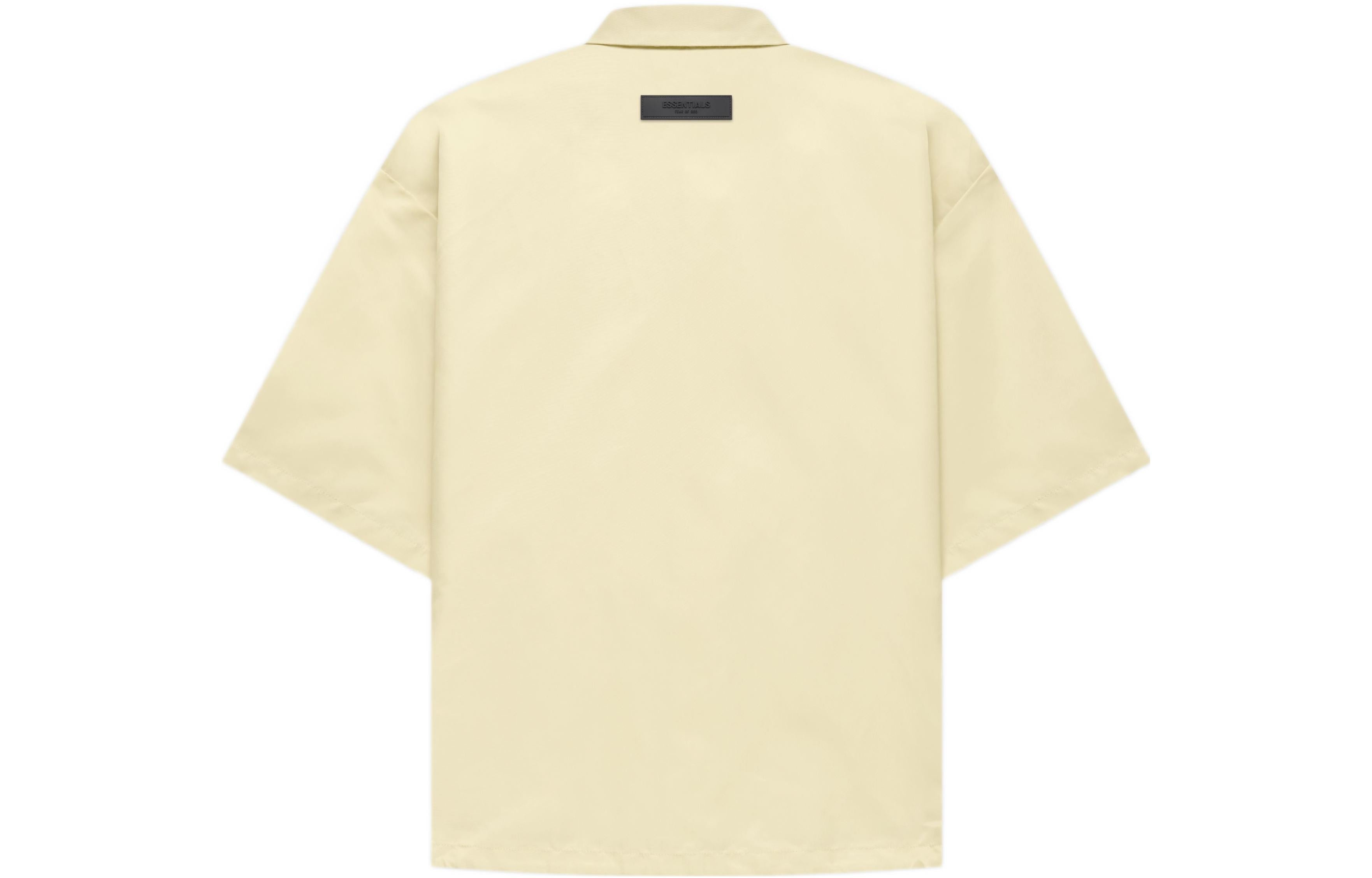 Fear of God Essentials FW22 SS Nylon Shirt 'Canary' FOG-FW22-656 - 2