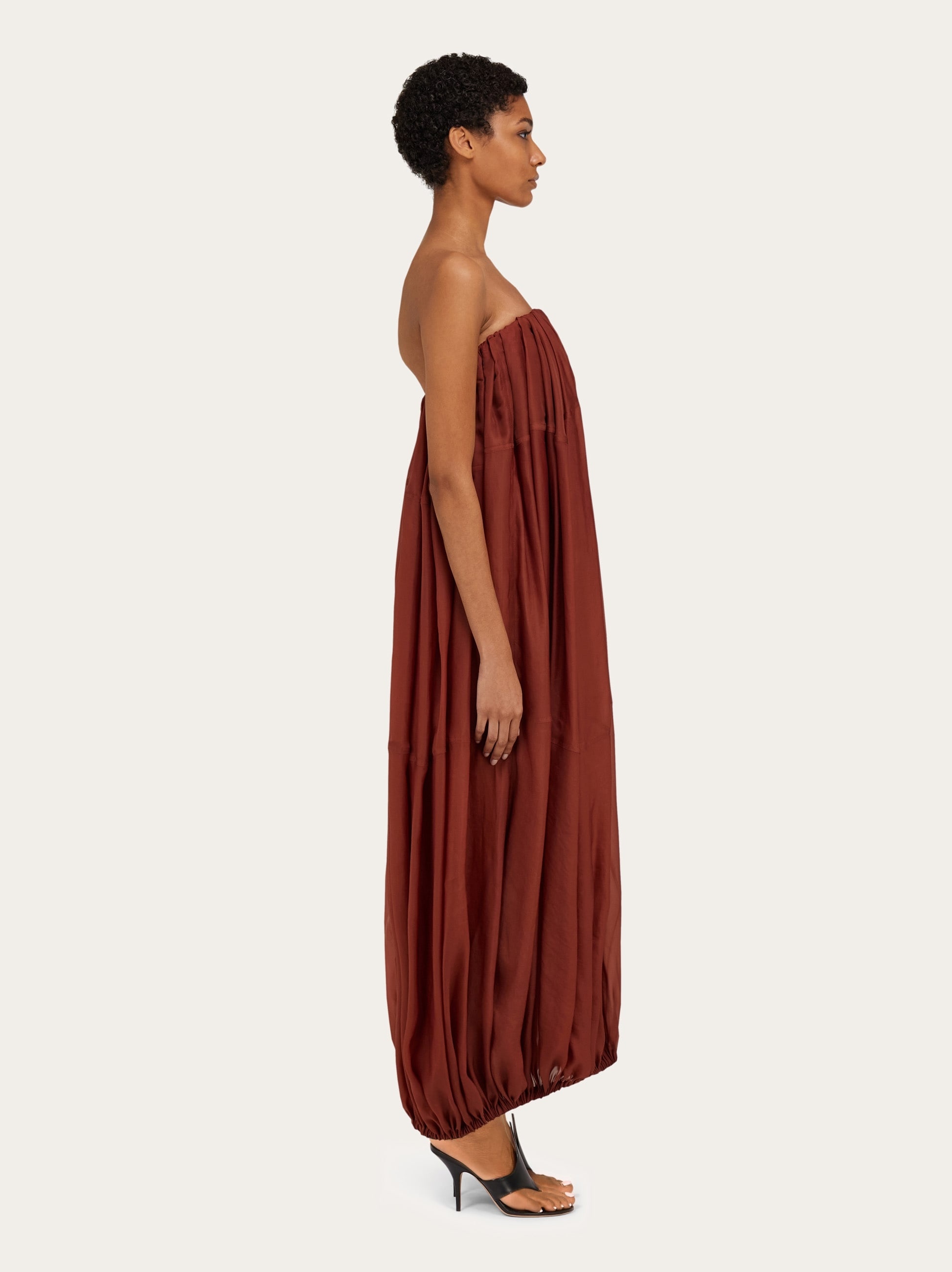 Voluminous bustier dress - 3