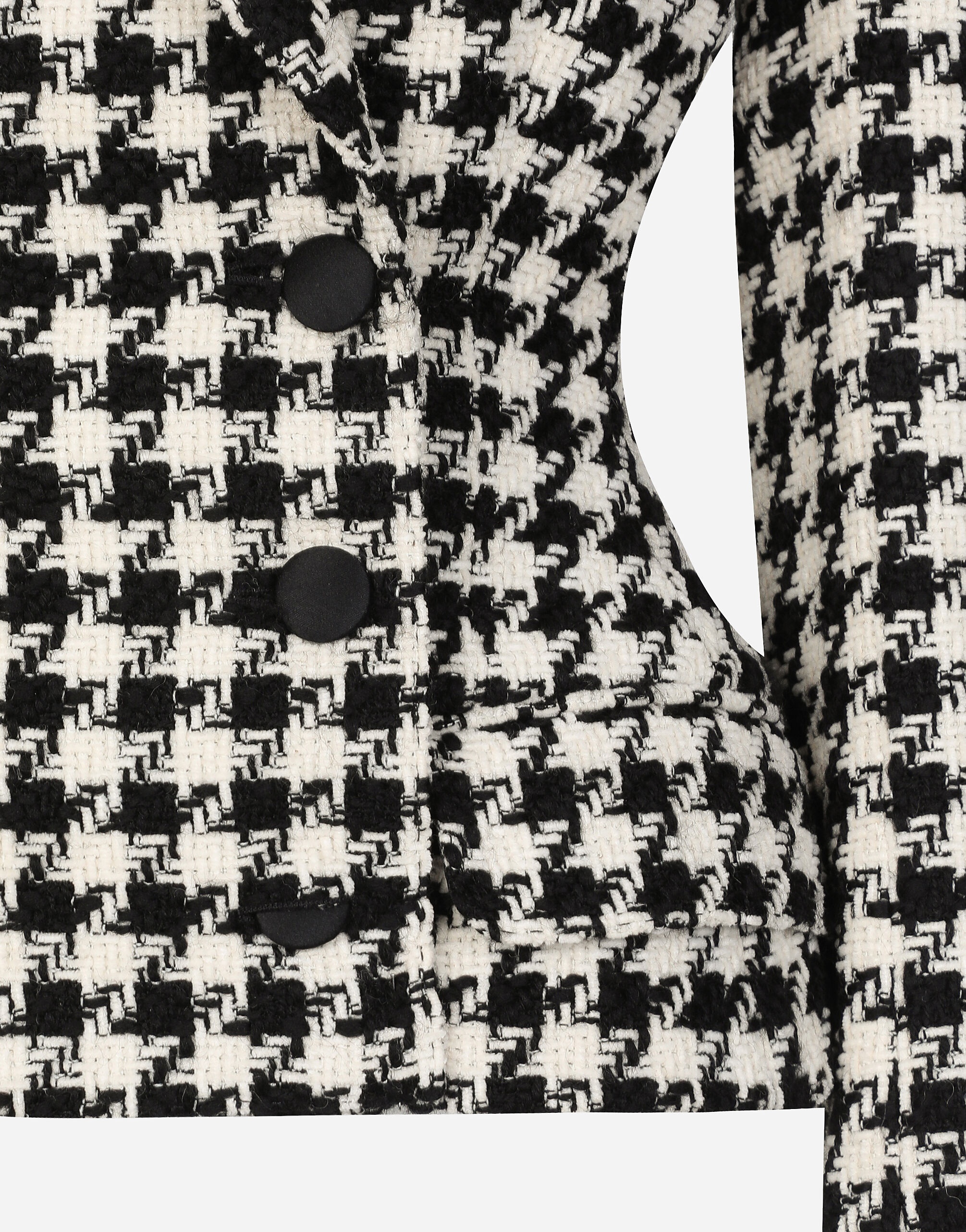 Macro-houndstooth Dolce jacket - 5