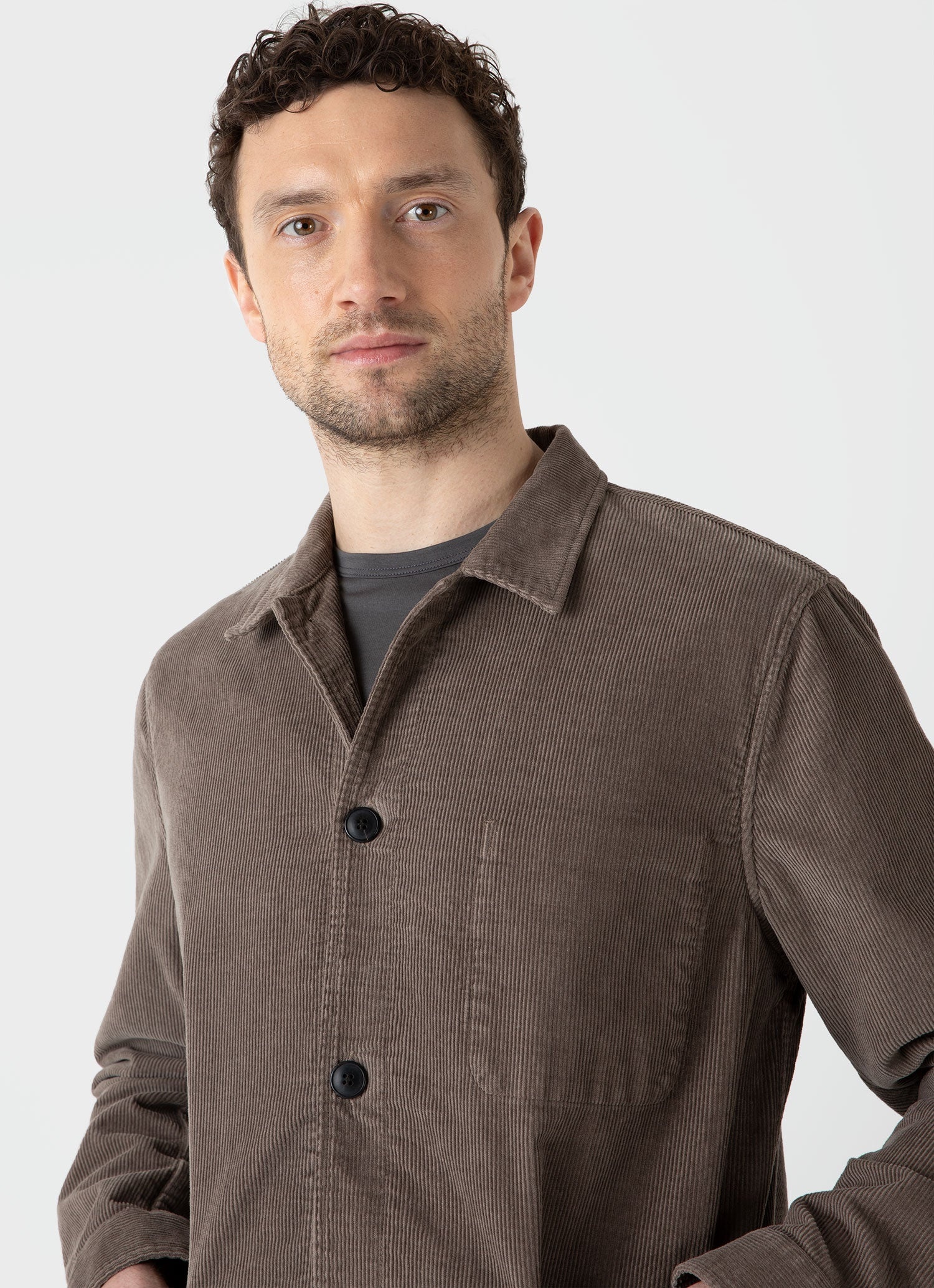 Corduroy Twin Pocket Jacket - 5