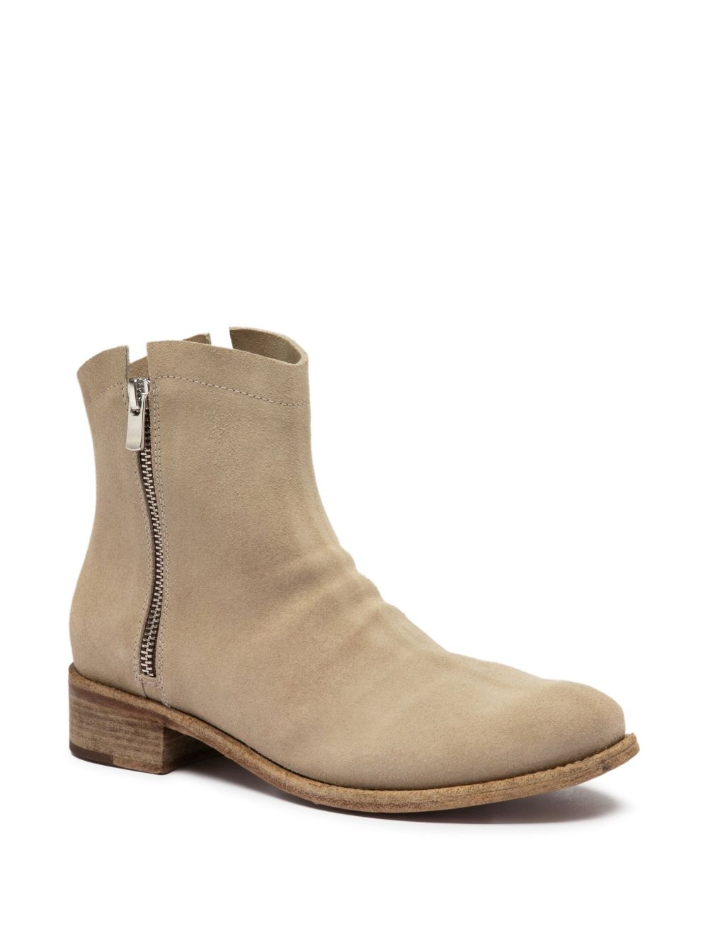 Oliver Sigaro zip-detail suede ankle boots - 2