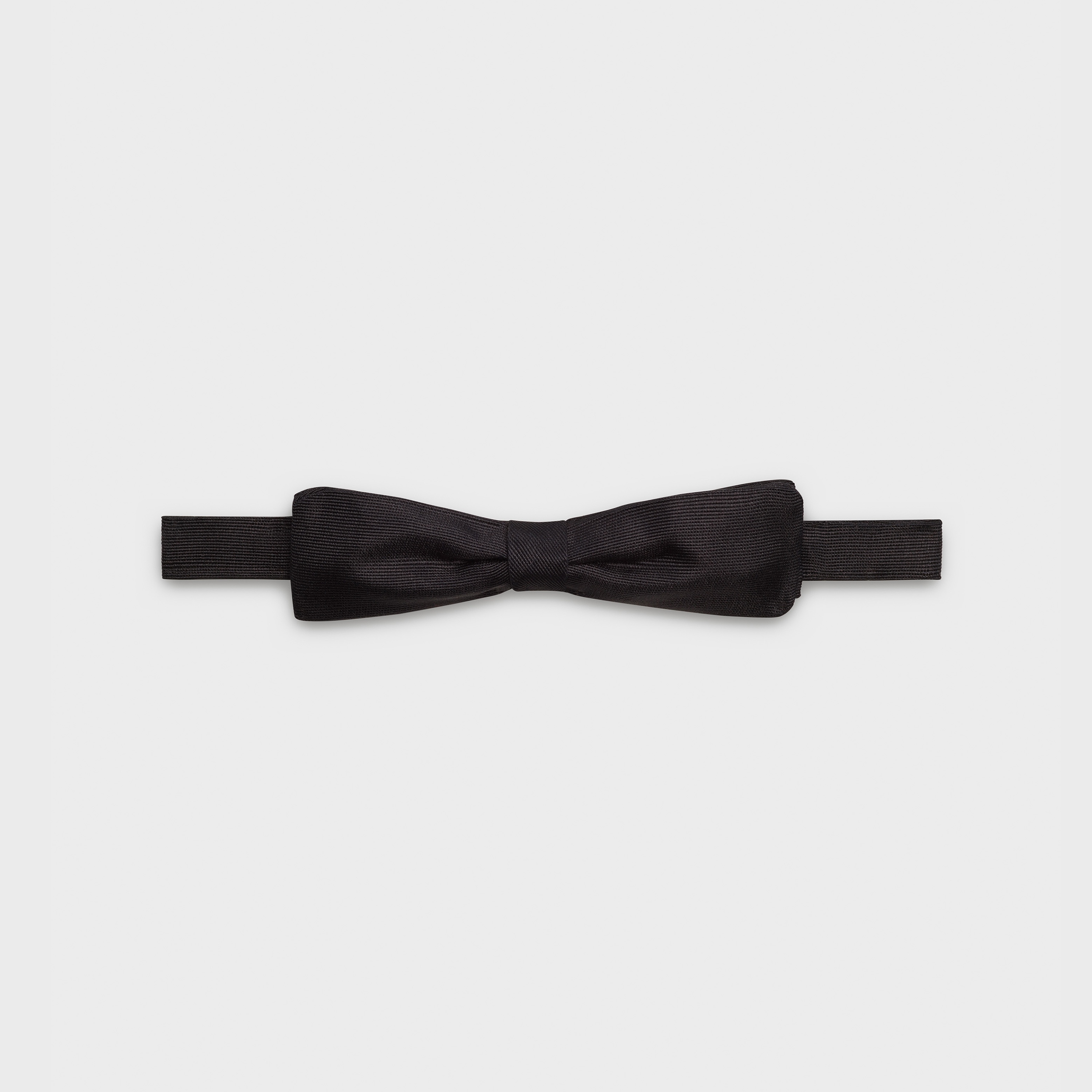 Bow tie in silk rep - 1