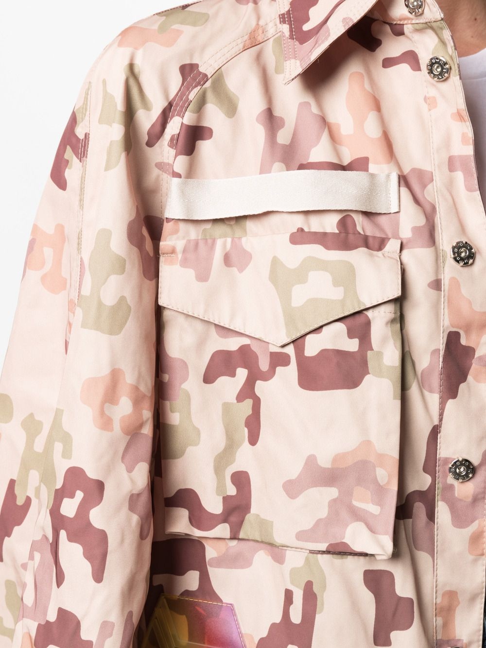 camouflage-print parka - 5