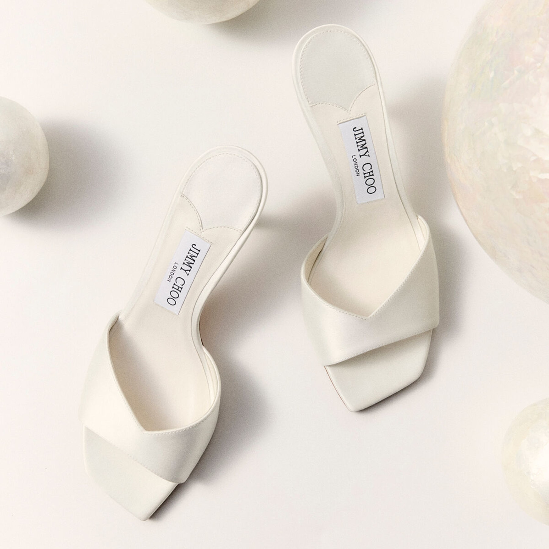 Skye 70
Ivory Satin Sandals - 6