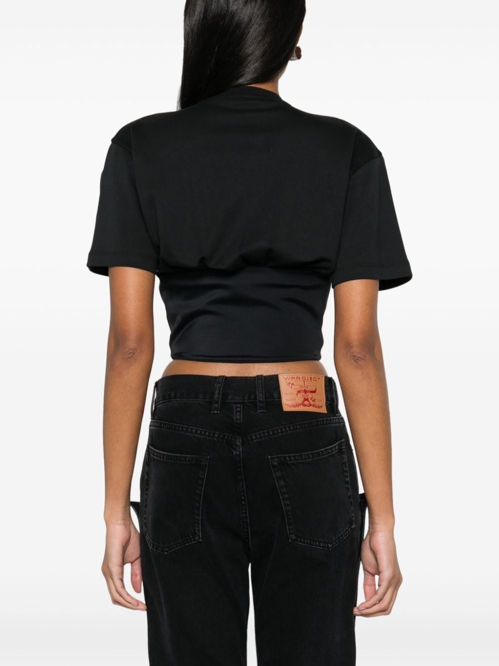 corset-style T-shirt - 4