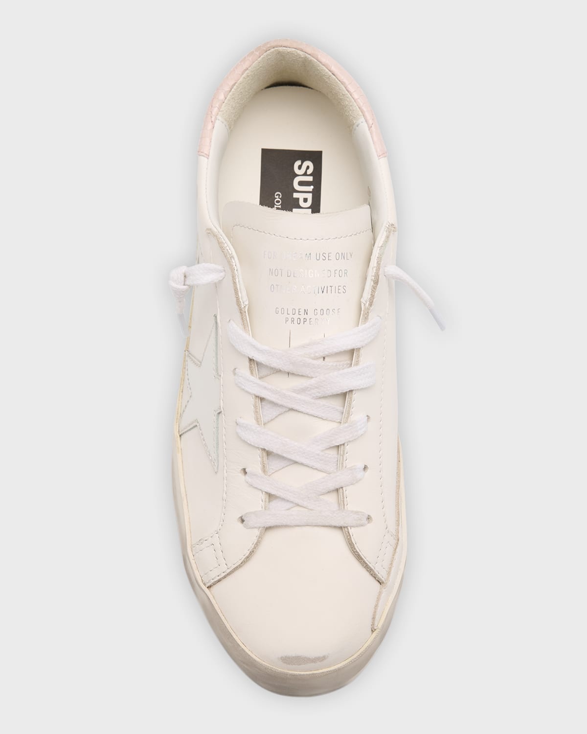 Superstar Mixed Leather Low-Top Sneakers - 5