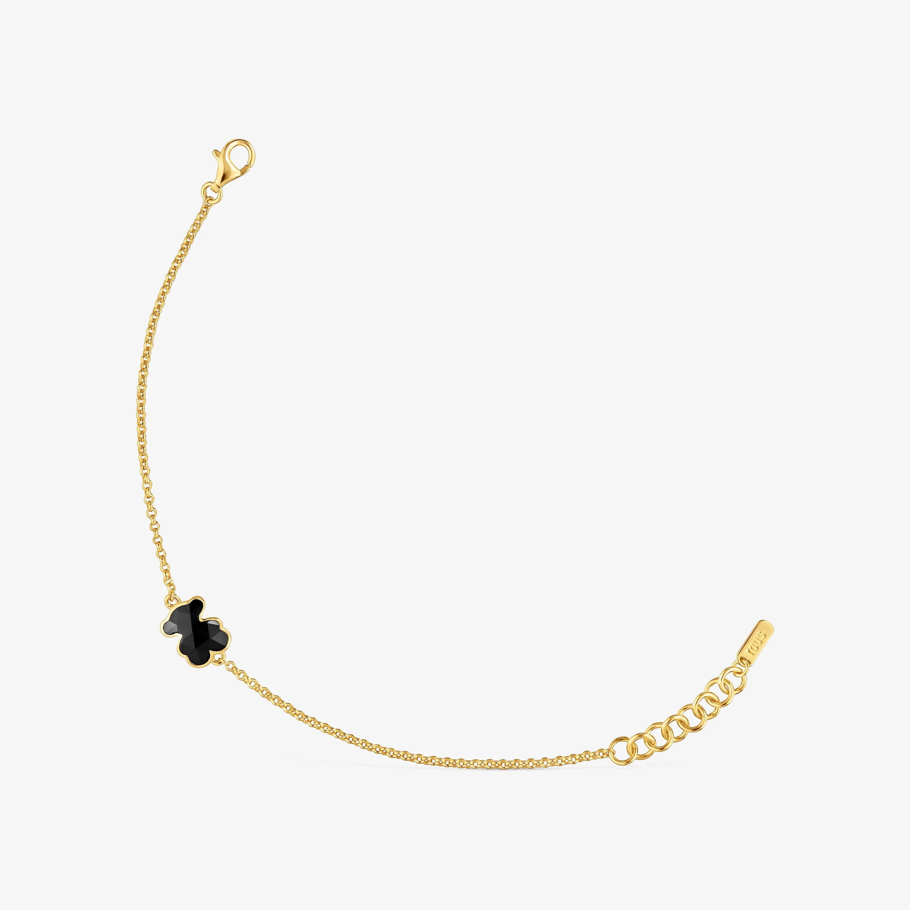 18K gold vermeil chain Bracelet with bear motif TOUS Icon Color - 1