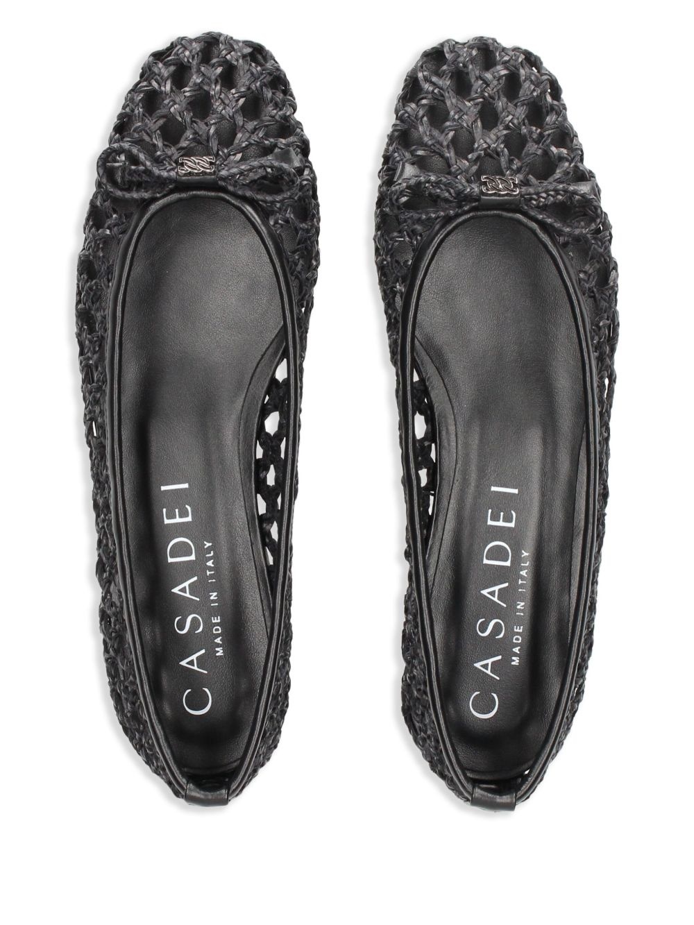 interwoven ballet flats - 4