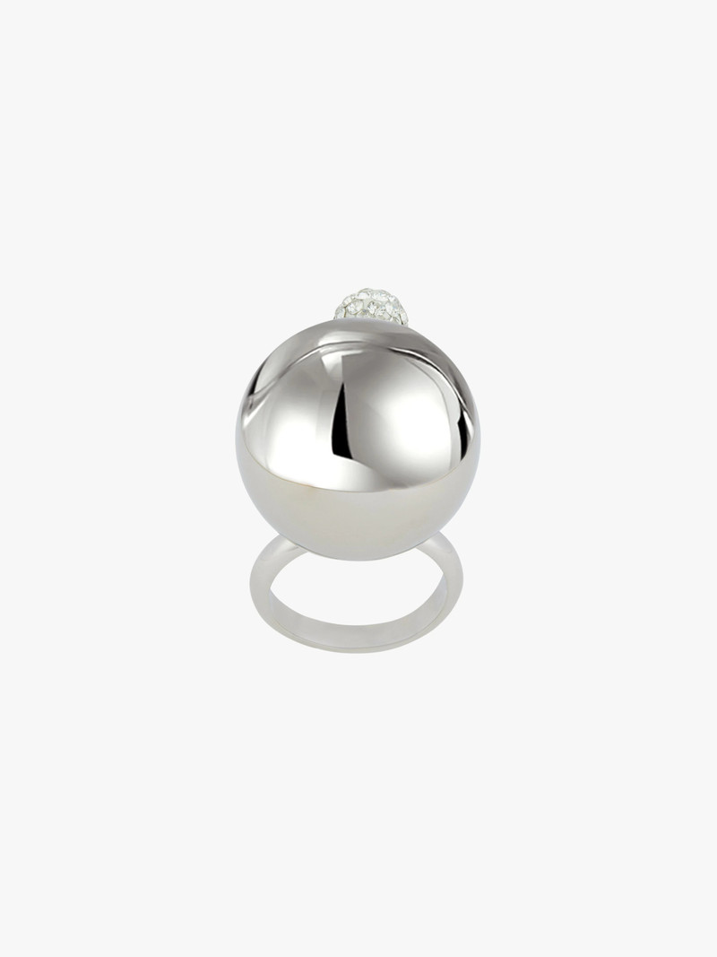 Givenchy 4G PEARL RING WITH CRYSTALS outlook
