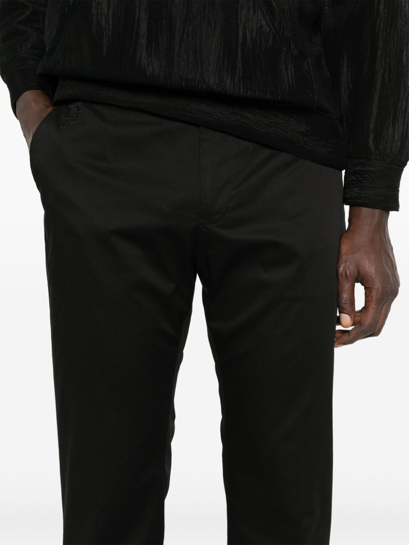 logo-embroidered trousers 5