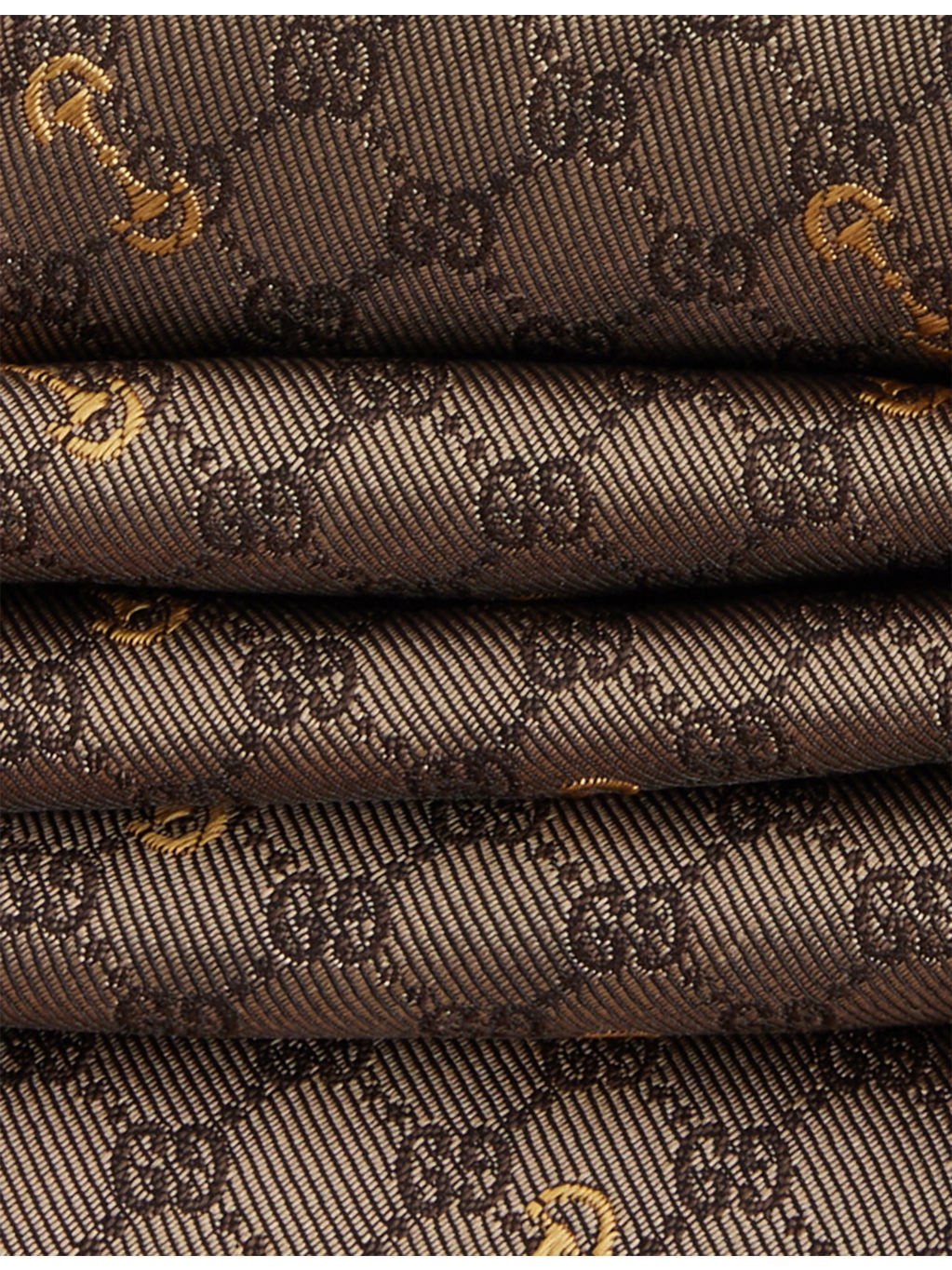 GG-Monogram Jacquard Silk Tie - 2