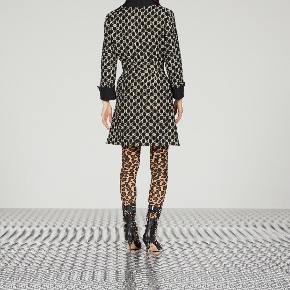 Gucci GG Tweed Skirt - 3