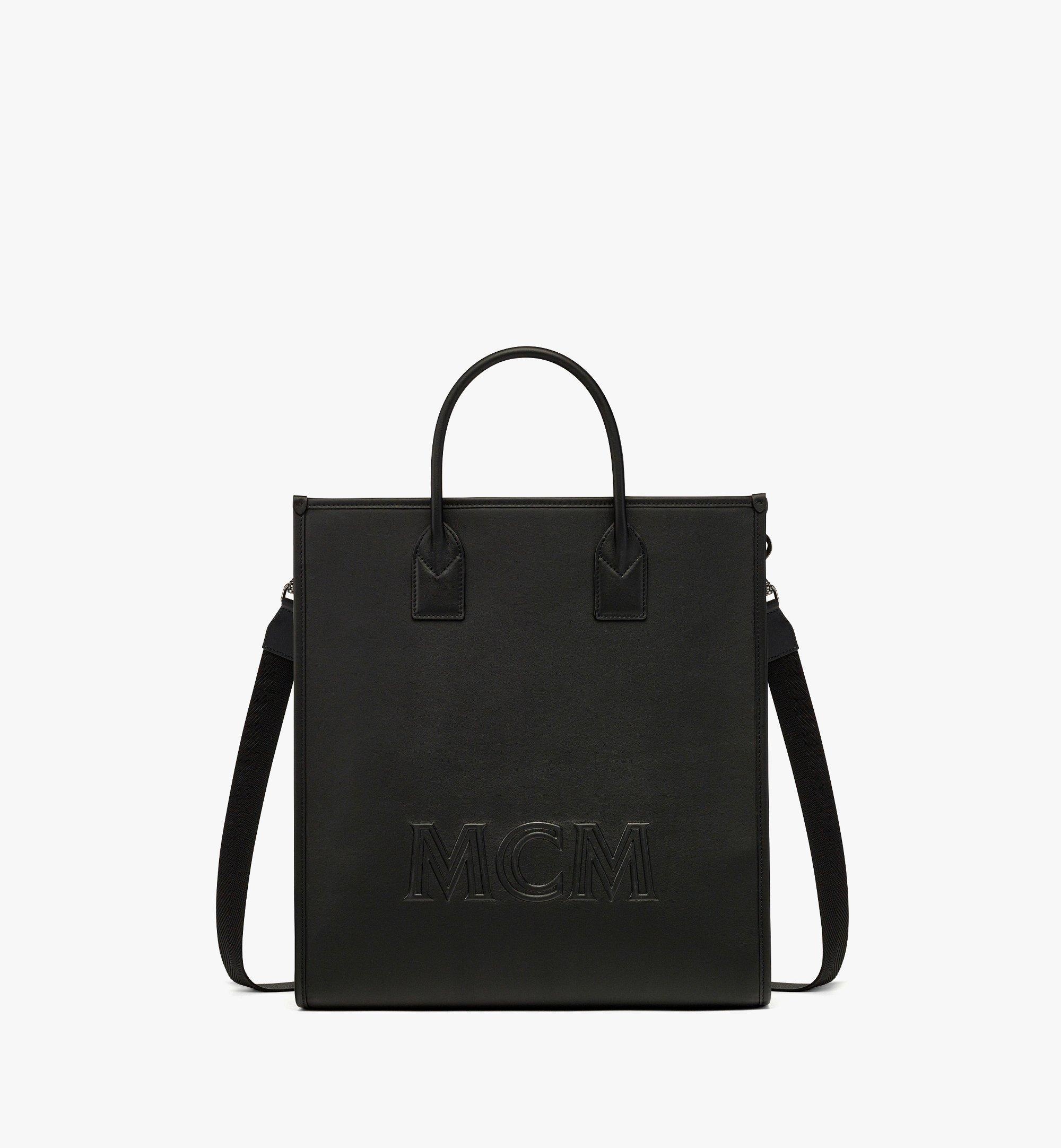 Medium Dessau Drawstring In Embossed Monogram Leather Black