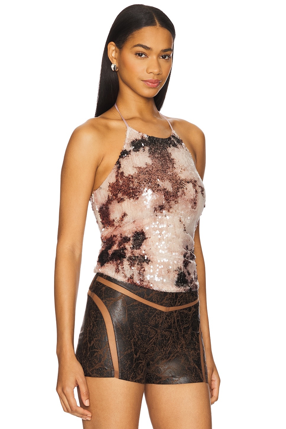 Sequin Halter Top - 2