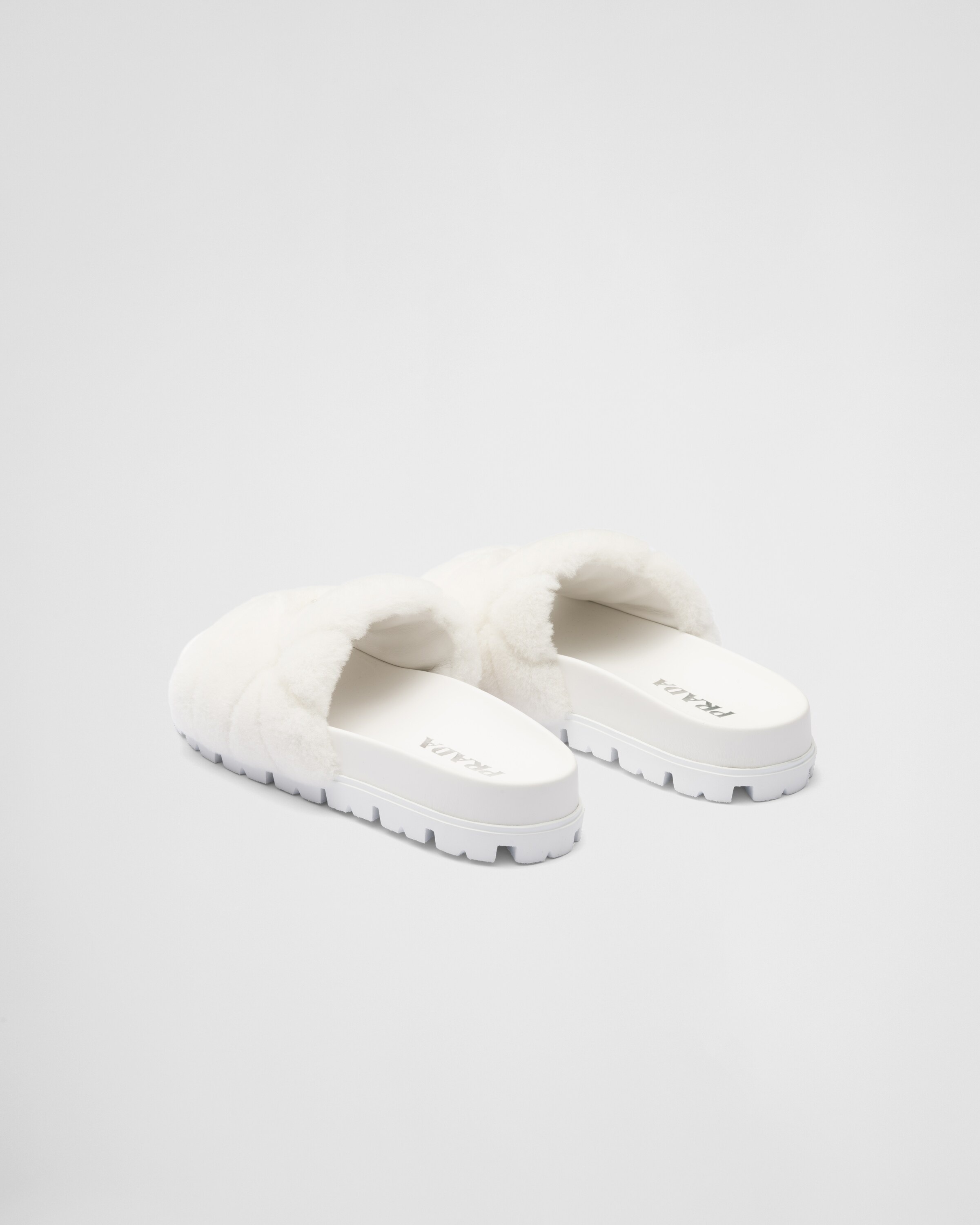 Shearling slides - 4