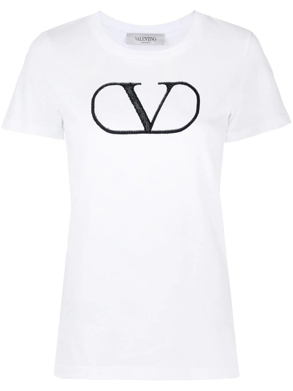 VLOGO-print T-shirt - 1