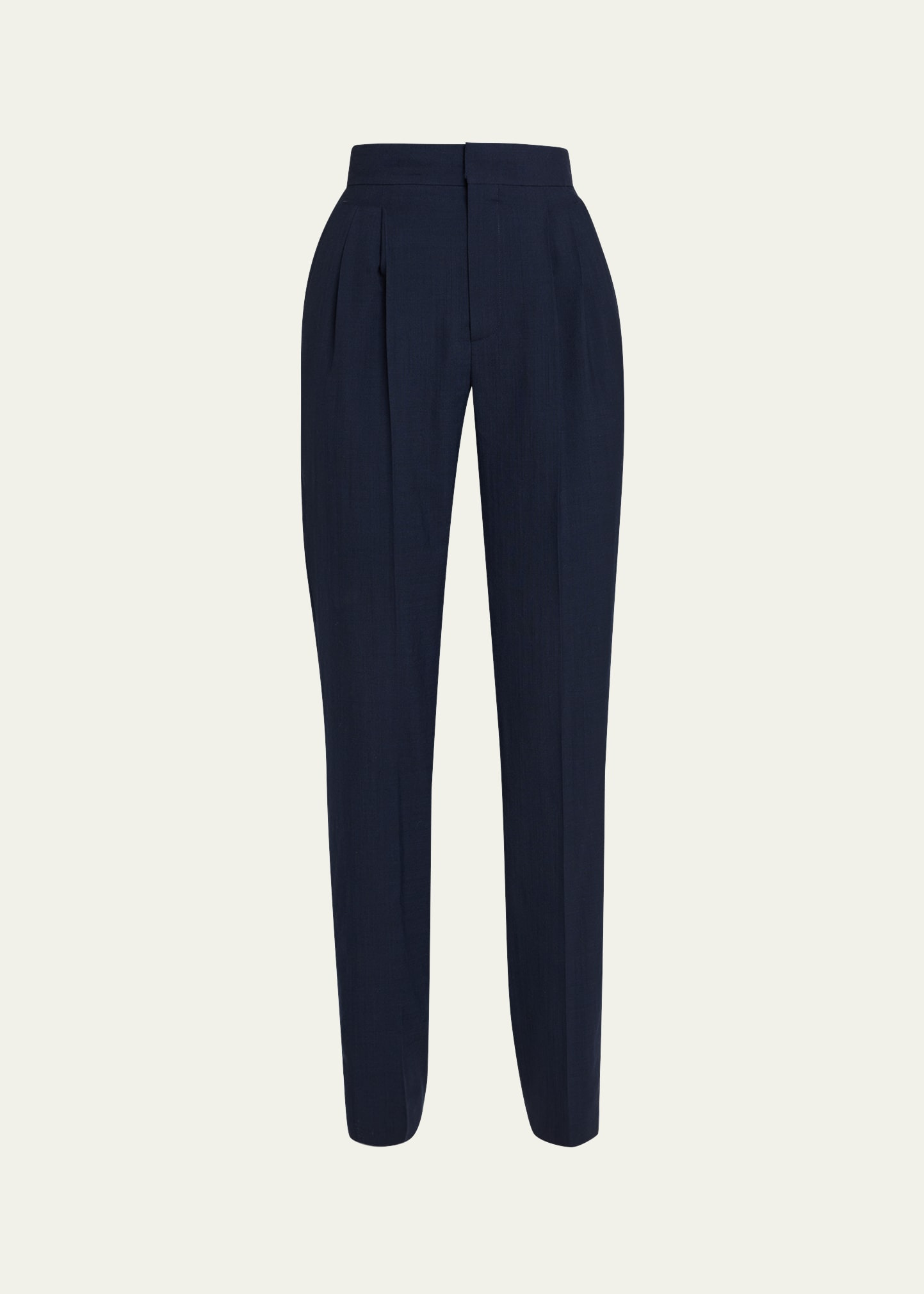 Sam Breeze Wool Straight-Leg Trousers - 1