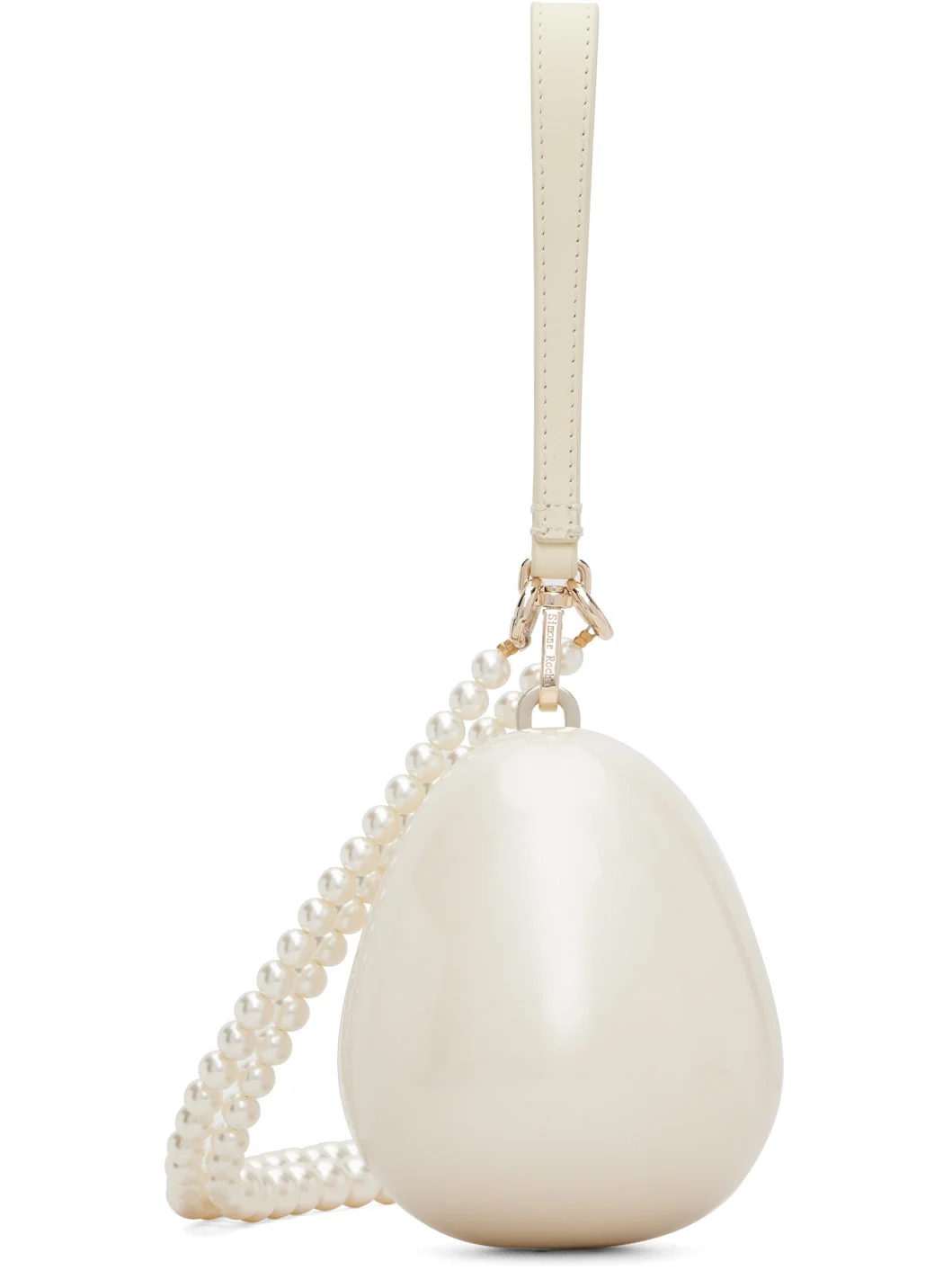 Off-White Pearl Egg Bag - 1