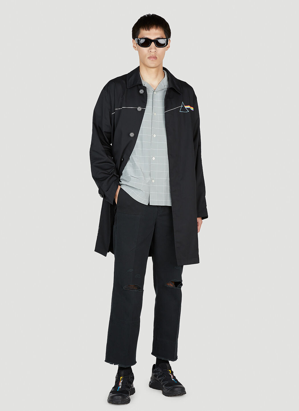 Graphic Print Coat - 2