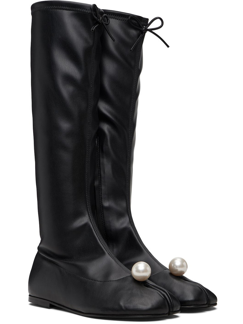 Black Pearl Sock Boots 4