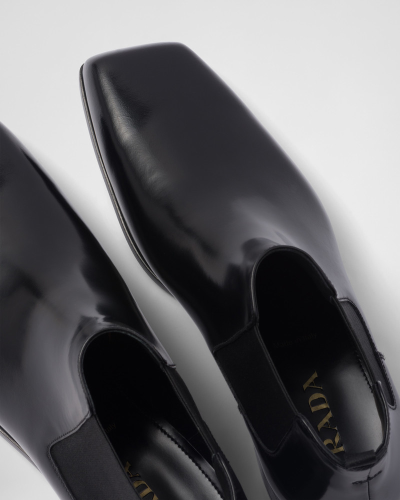 Brushed leather Chelsea boots 6